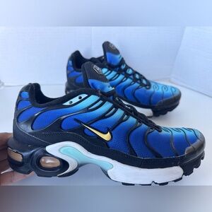 Nike Air Max Plus Tn Hyper Blue Shoes 2018 Sneakers Size 6.5Y